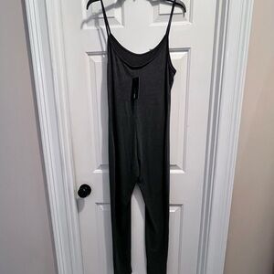 Fashion nova grey body suit size XL